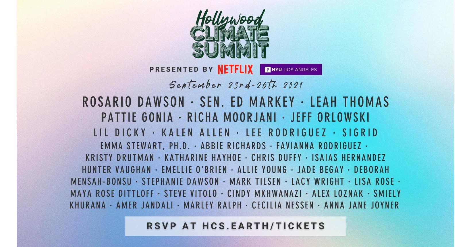 Advisor: Hollywood Climate Summit